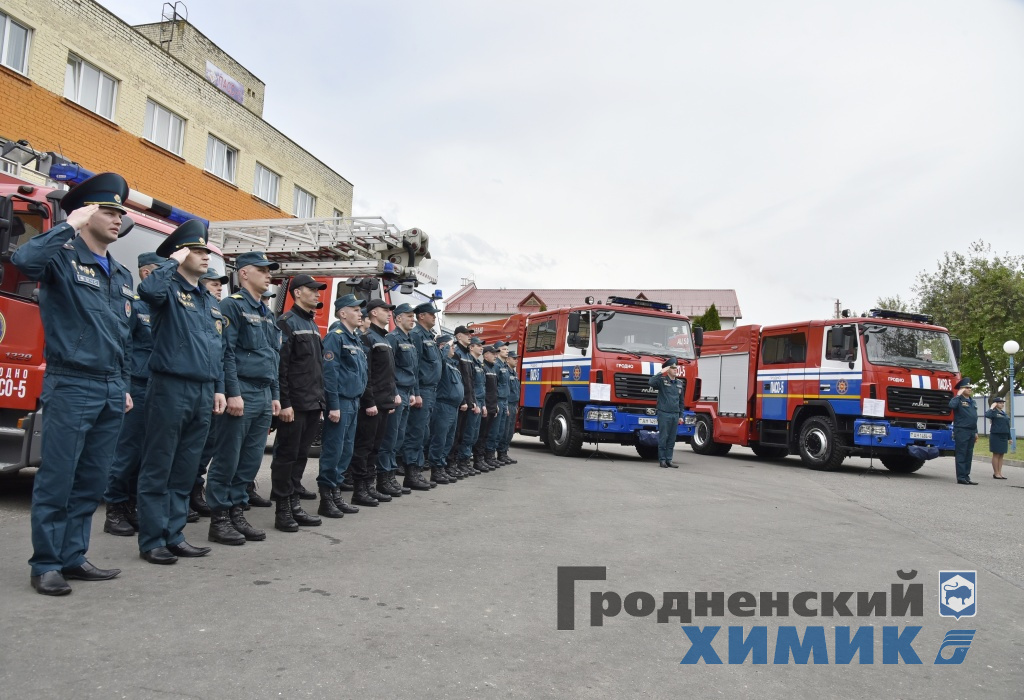 ОАО «Гродно Азот» пополнило новой техникой автопарк ПАСО-5